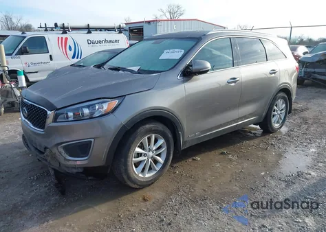 2017 Kia Sorento 3.3L Lx from USA, damaged, VIN 5XYPGDA52HG228678